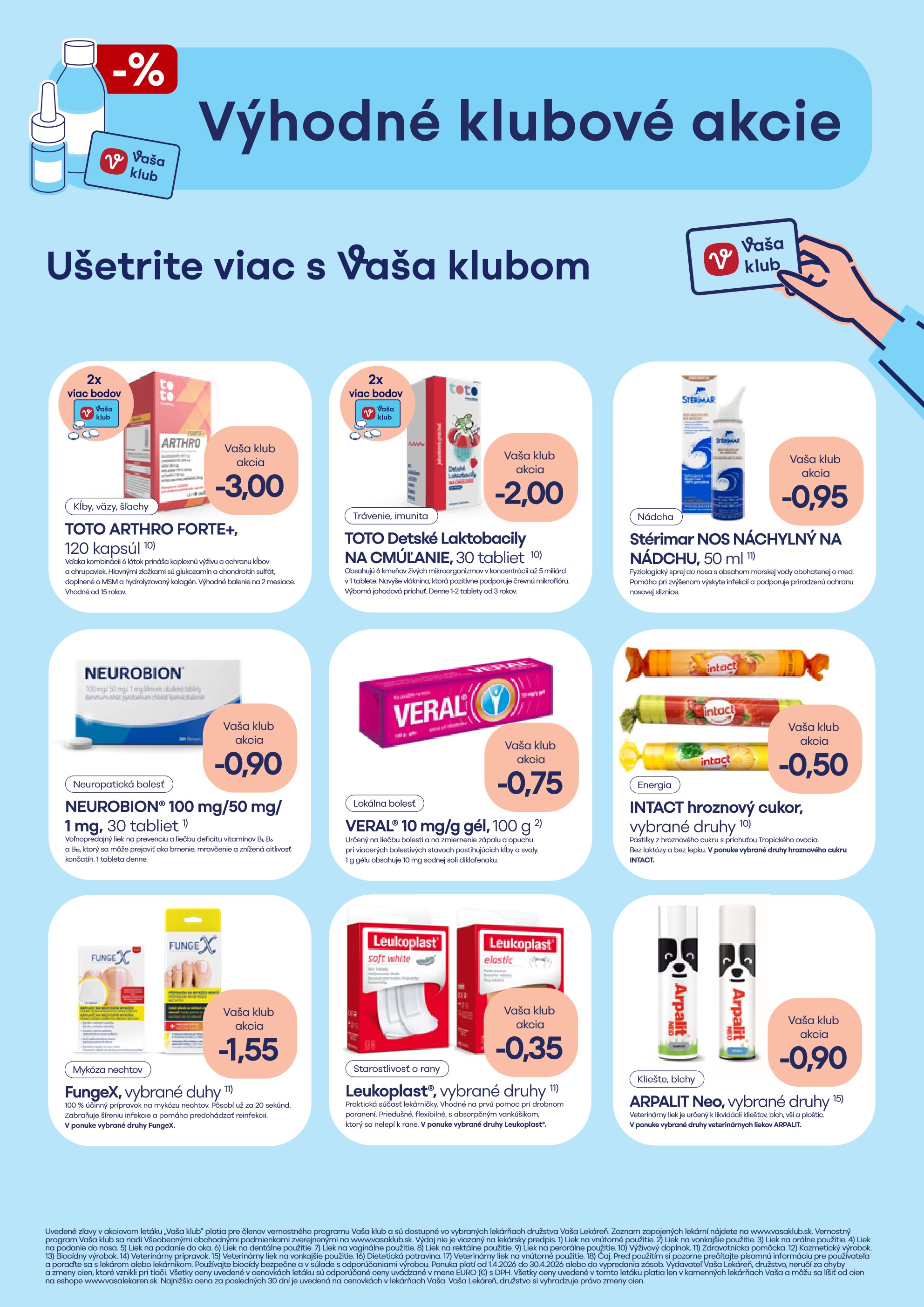 Akciový leták apríl 16